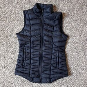 Women's Black Puffy Vest